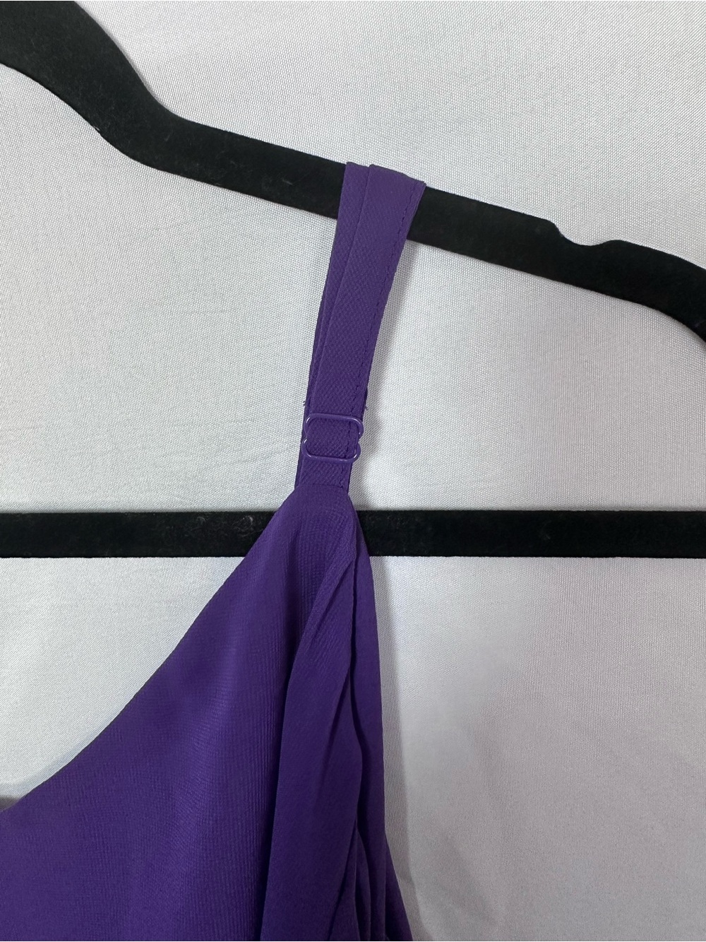 Torrid Purple Sophie Chiffon Swing Cami Size 1 - Picture 4 of 12